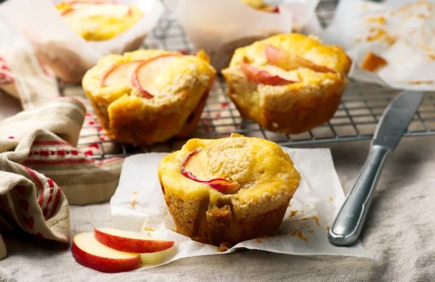 Muffins de manzana y especias