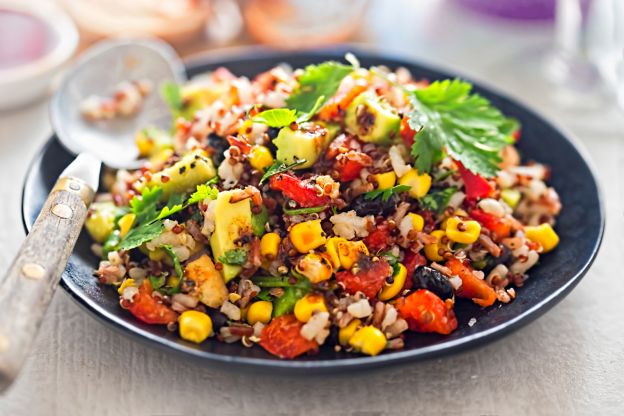 Ensalada con quinoa