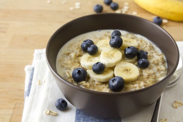 Avena con fruta