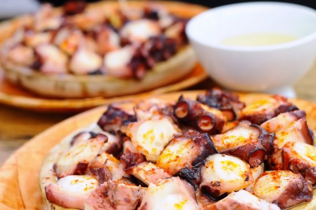 Pulpo y pimentón