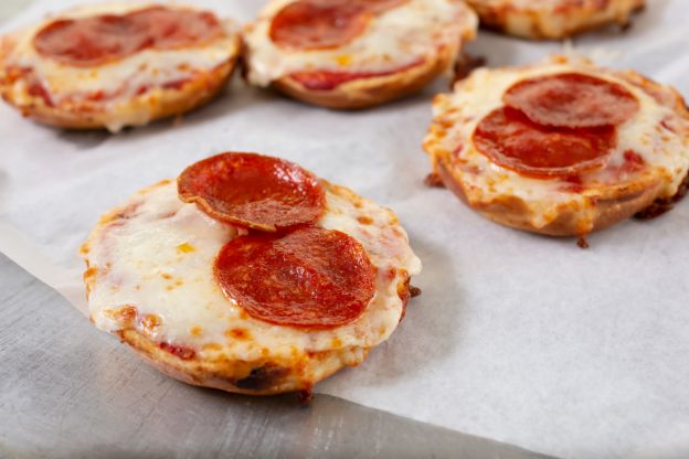 Bagels de pizza