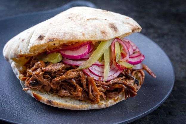 Bocadillo de pulled pork