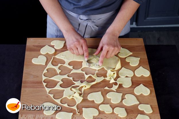 Preparación de la tarta