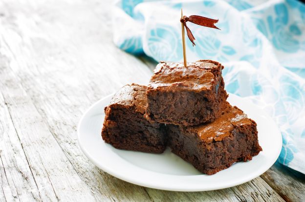 Brownies con dulce de leche