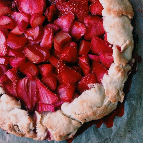 Galette de fresas