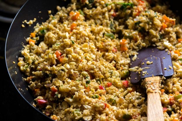 Arroz de coliflor