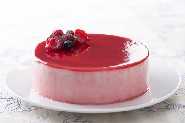 Mousse de frutos rojos