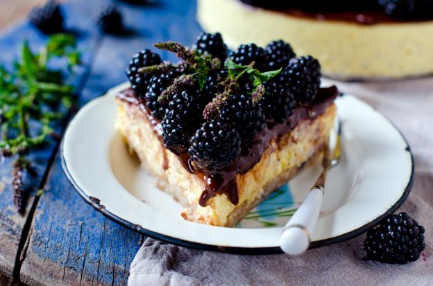 Cheesecake de moras