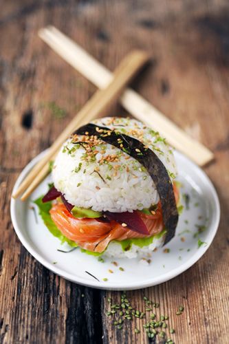 Sushi burger