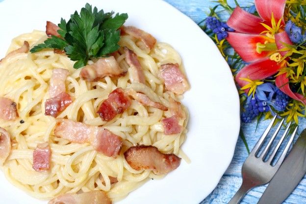 Pasta carbonara