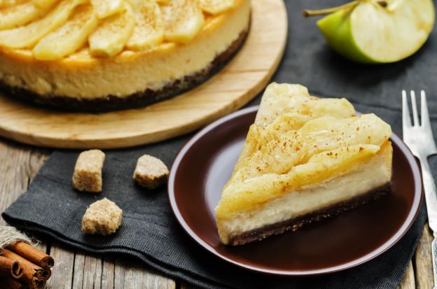 Cheesecake de manzana