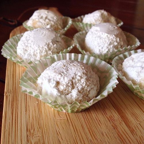 Kourabiedes: Galletas de mantequilla griegas