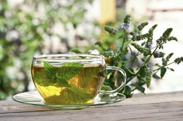 Infusión de menta con pimienta