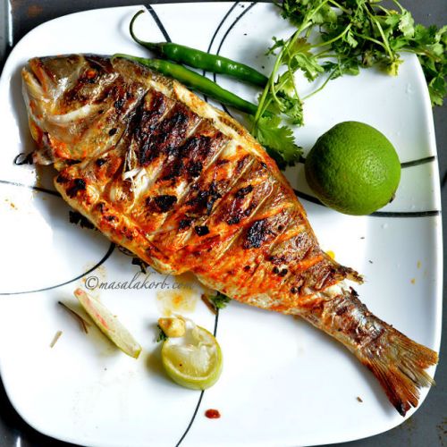 Masala picante de pescado