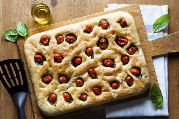 Focaccia de tomate