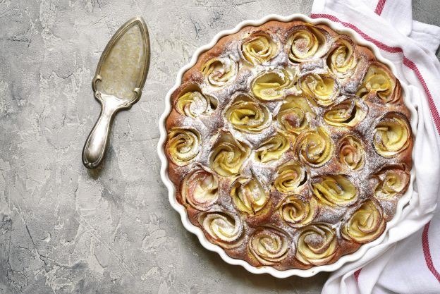 Tarta de rosas