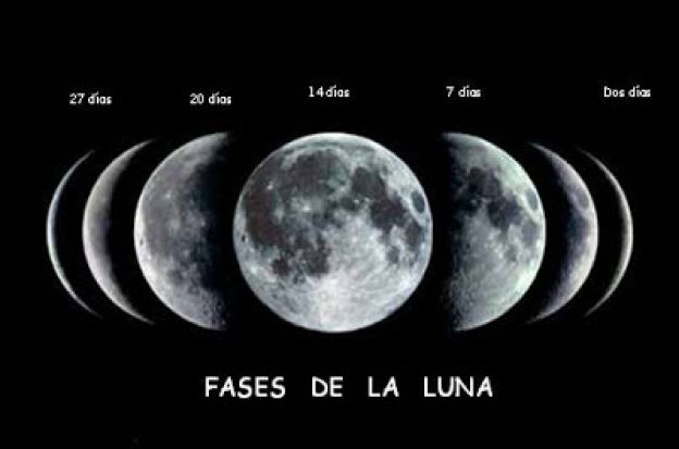 ¿cómo está la luna hoy?