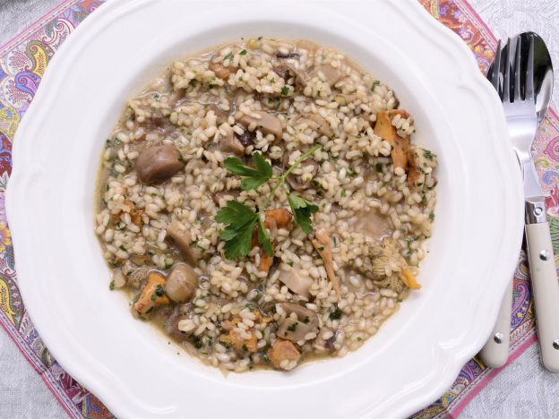 arroz meloso con sepia y gambas