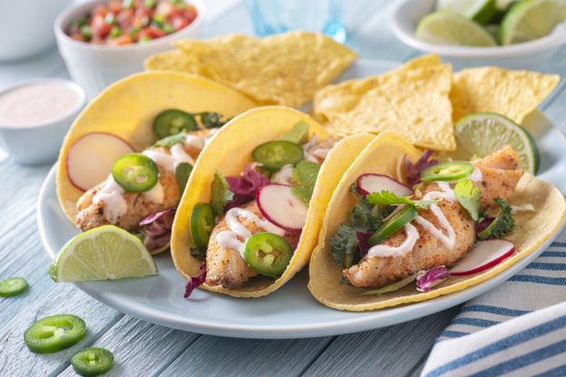 Tacos de pescado