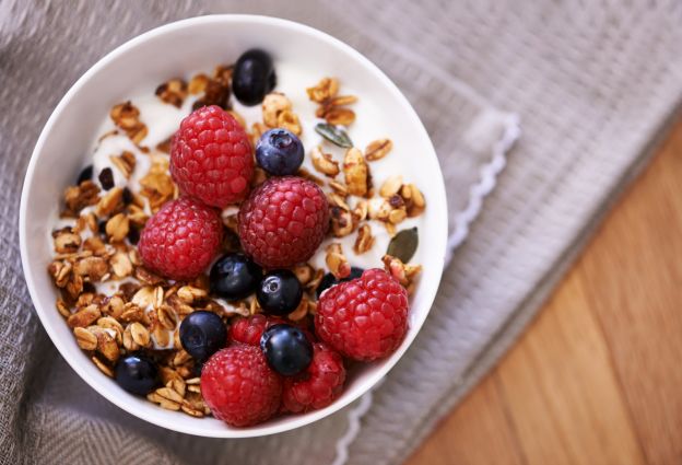 Yogur con muesli