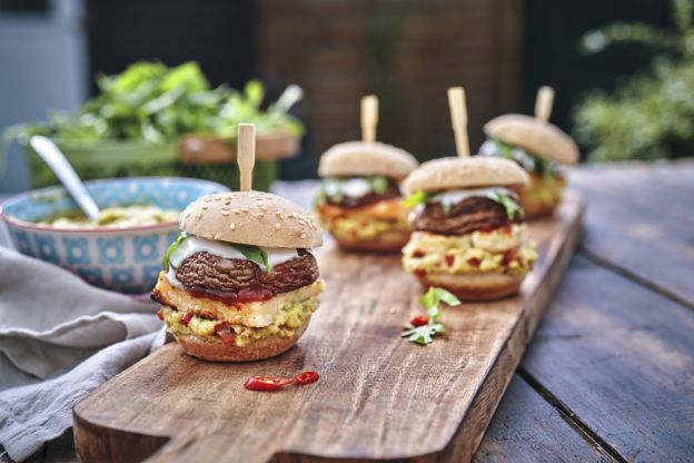 Hamburguesas de Portobello