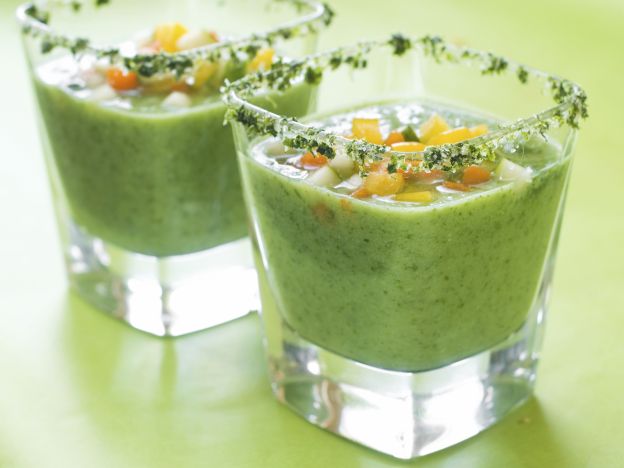 Gazpacho de aguacate y melón