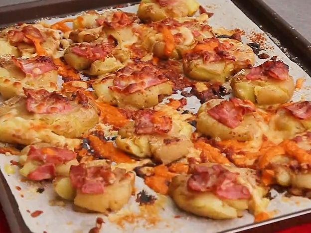 Mini pizzas de patata