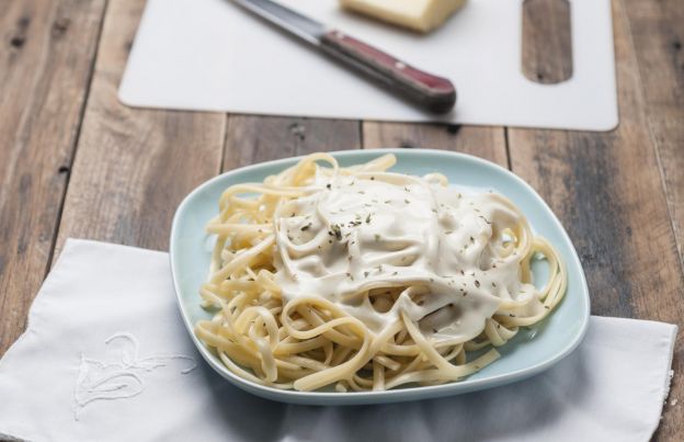 Pasta con queso