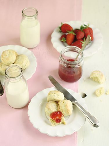 Mermelada de fresas y espárrago