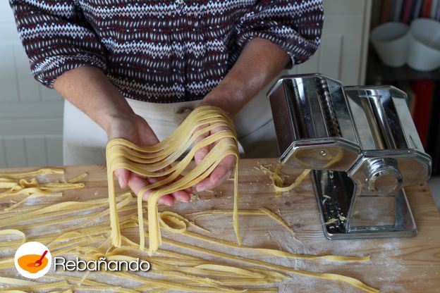 Dejar reposar la pasta