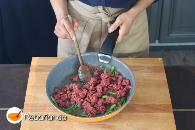 Preparación del relleno