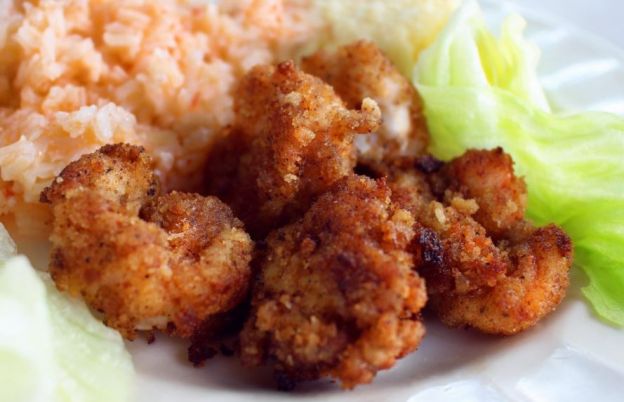 tacos de chicharrón de pescado