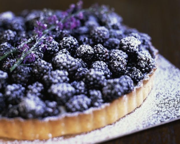 Tarta de moras