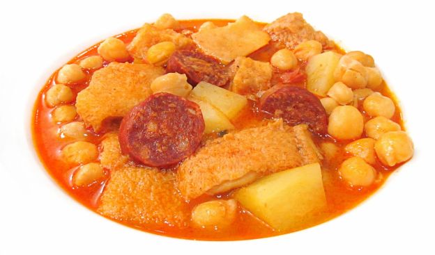 callos con garbanzos