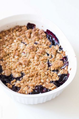 Crumble de moras