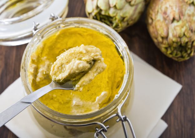 Paté de alcachofas para untar