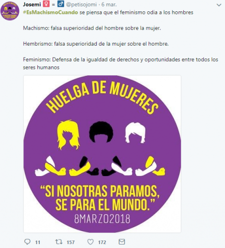 nosotras no odiamos a nadie