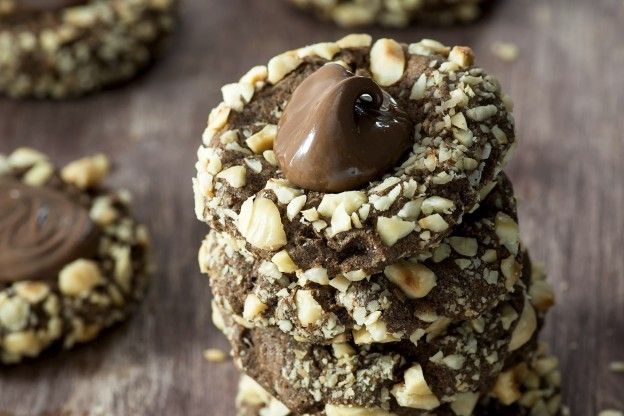 Cookies de avellanas y praliné