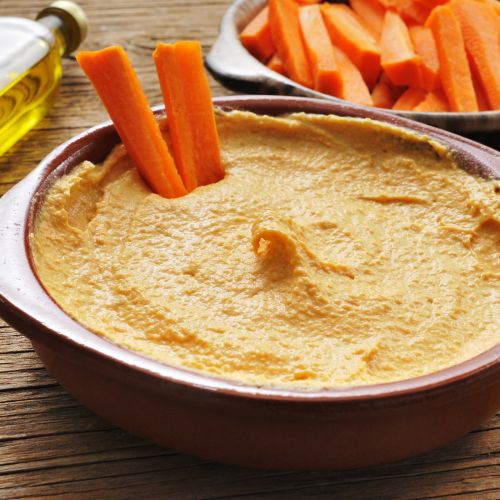 hummus de zanahoria