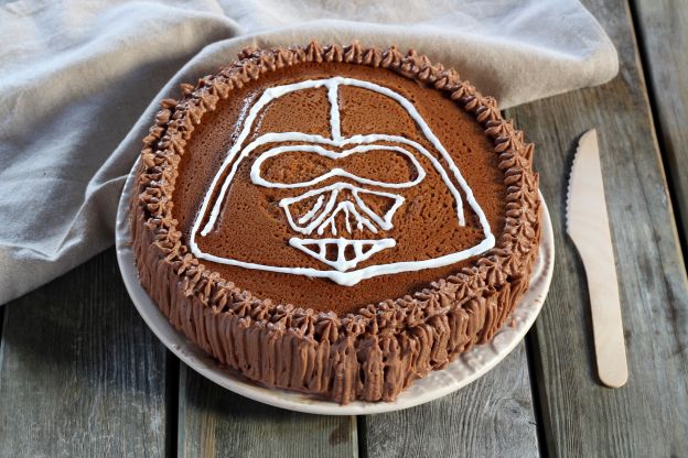 Tarta de chocolate STAR WARS