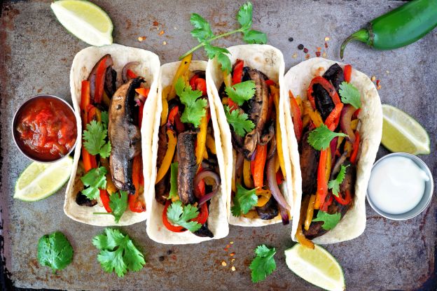 Fajitas de portobello