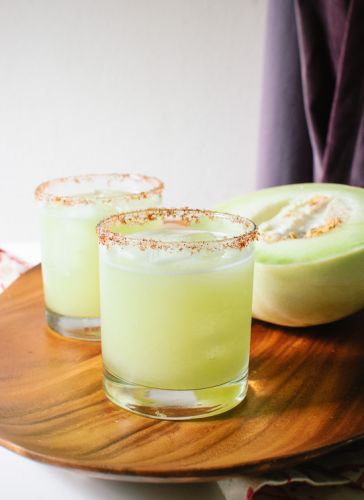 Margaritas de melón verde