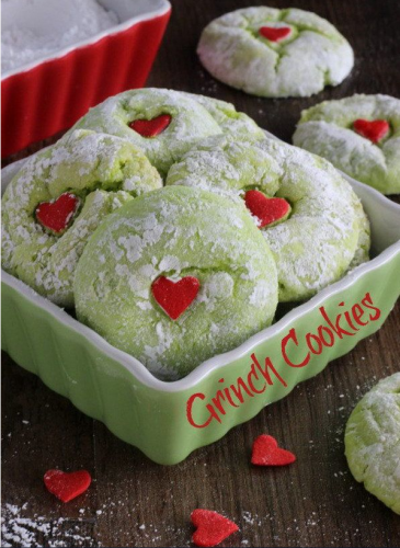 Galletas del grinch