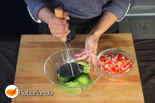 Preparación del relleno