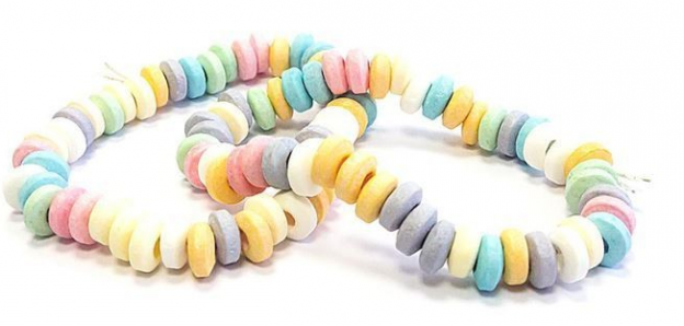 10.- collares de caramelo