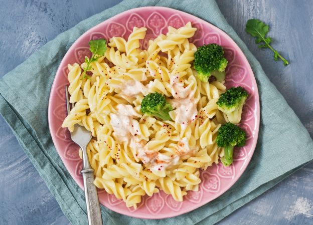 Pasta con salsa de coliflor