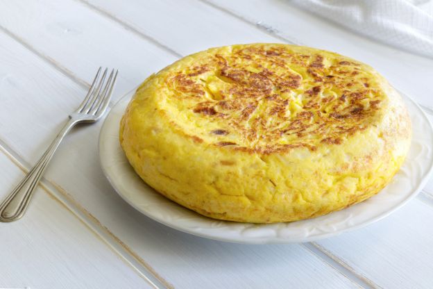 Tortilla de patatas al estilo de Betanzos