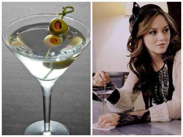 5. Dry martini / Gossip Girl