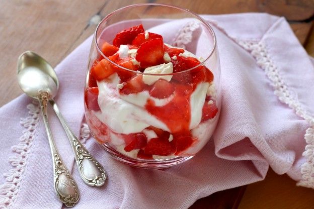 Eton Mess de fresa