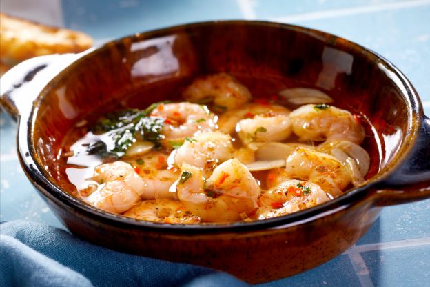 Gambas al ajillo